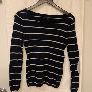 Banana Republic Navy Striped Sweater